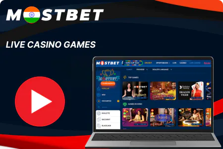 Live Casino Games at Mostbet