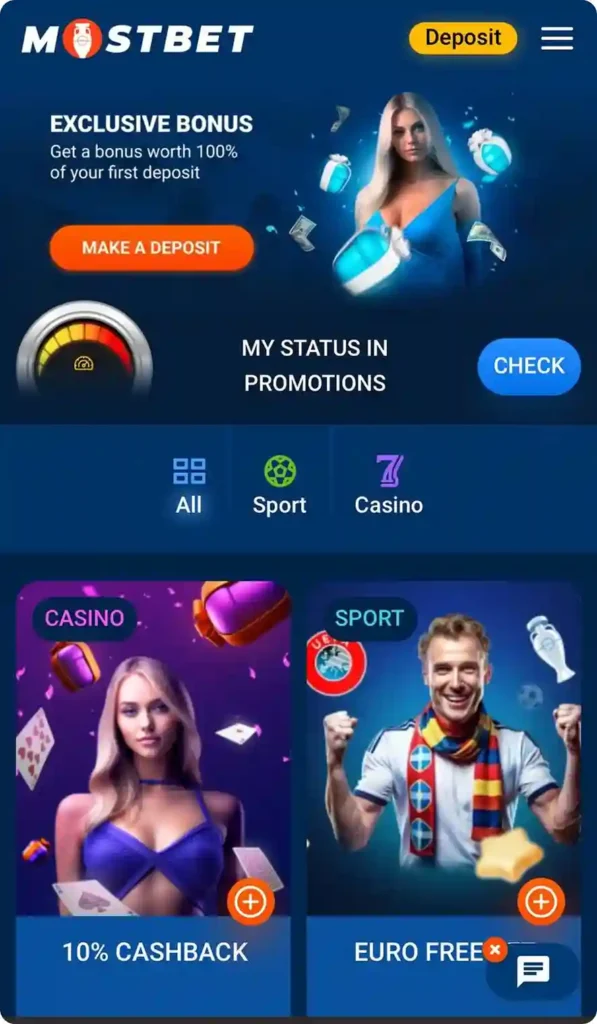Mostbet APK Android